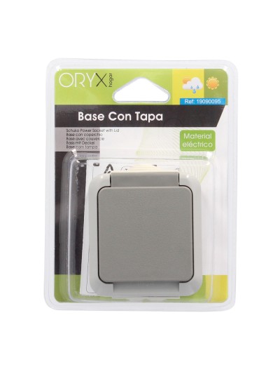 Base Oryx con tapa gris