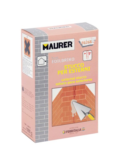 Edil Estuco Exterior.Maurer (Caja 1 kg.)