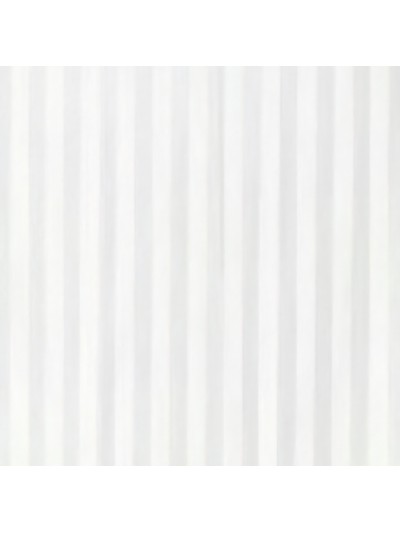 Cortina Ducha Tela Rayas Blancas 180x200 cm.