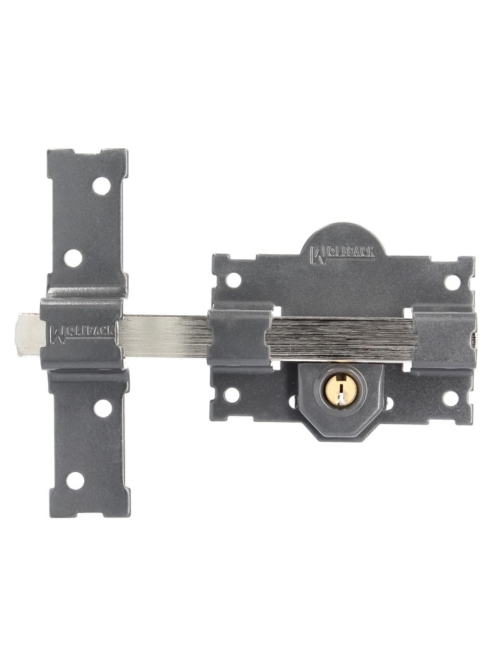 Cerrojo b-2 llave 2 lados pasador de 183mm cilindro redondo de 50mm