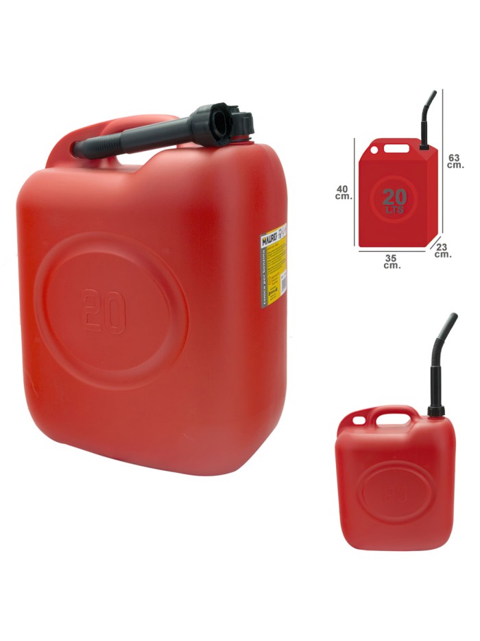 Bidon Gasolina  20 Litros Homologado