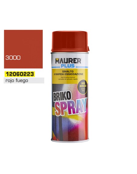 Spray Pintura Rojo Fuego 400 ml.