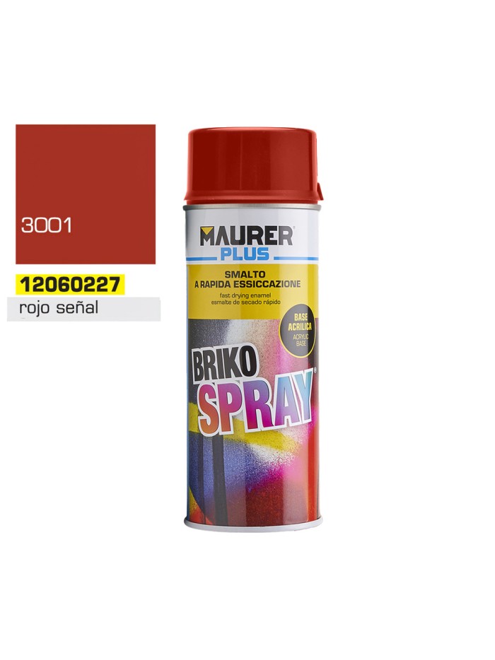 Spray Pintura Rojo Señal 400 ml.
