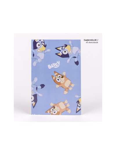 Set de papeleria coloreable bluey