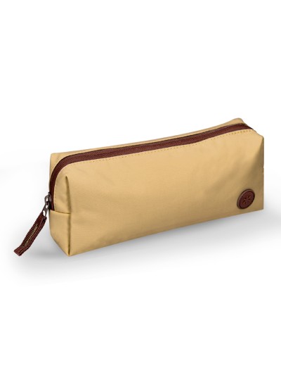Estuche portatodo antartik 1 compartimento compañero de mochila teens beige 80 x 55 x 210 mm