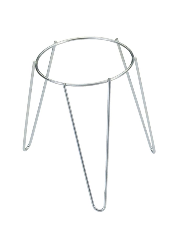 Soporte Maceta Pie Zincado 22 cms