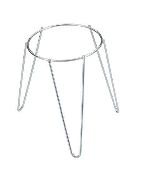 Soporte Maceta Pie Zincado 22 cms