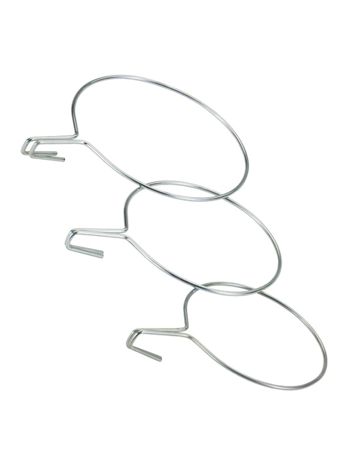 Soporte Maceta Balcon Zincado 22 cms