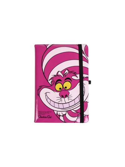 Cuaderno de notas premium disney alicia con gomilla din a5