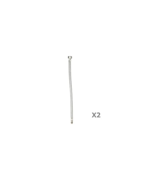 Latiguillo  Monomando Maurer H3/8" - M10 (2piezas)