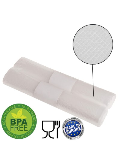 Bolsas Envasar Al Vacío Gofrada 20x600 cm. (2 Rollos)