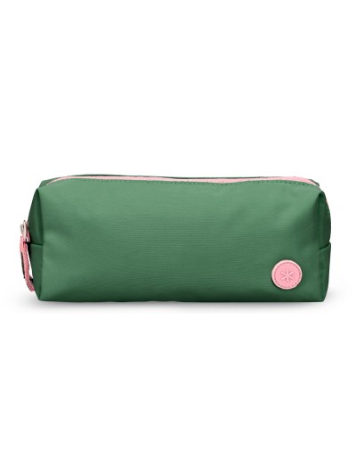 Estuche portatodo antartik 1 compartimento compañero de mochila teens verde 80 x 55 x 210 mm