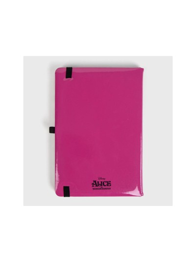Cuaderno de notas premium disney alicia con gomilla din a5