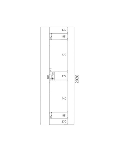 Cerradura Yale Seguridad 8922-fa/ylhs-6/80 Cerradero Corto.