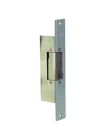 Cerradura JIS Electrica 12 Voltios 812-901G     Frente Gris