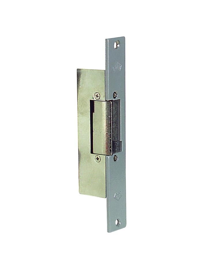 Cerradura JIS Electrica 12 Voltios 812-901G     Frente Gris