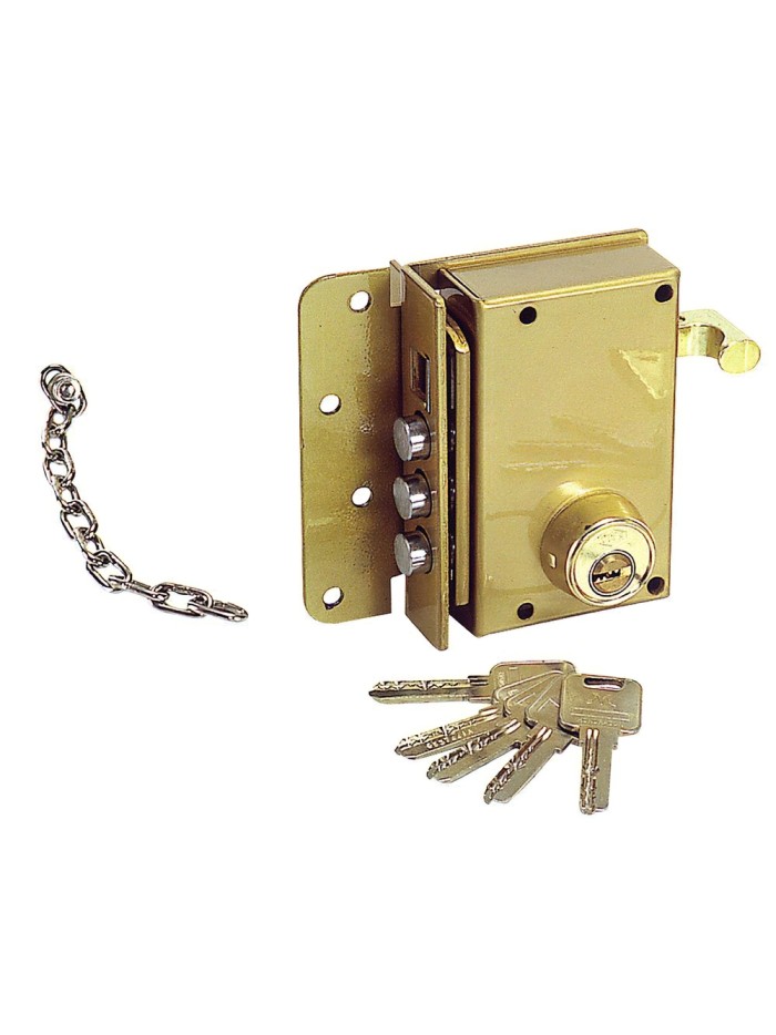 Cerradura Ucem Seguridad 4500-s-he/ Izquierda Cerradura Ucem Seguridad 4500-s-he/ Izquierda
