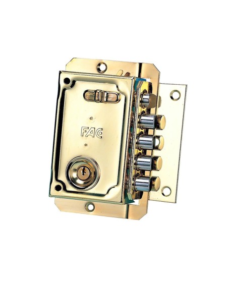 Cerradura Fac S 90           Dorada Derecha