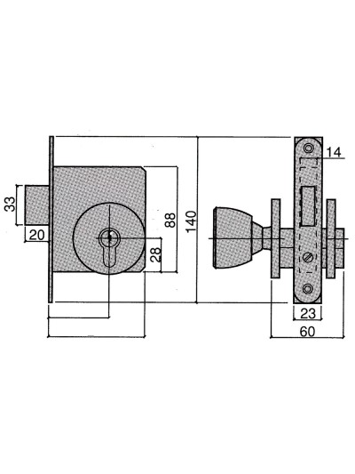 Pomo Ucem 5300-P-HL/60