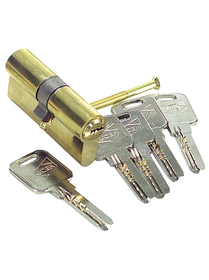 Cilindro Ucem Seguridad 2000-s2 66x33 Doble Embrague