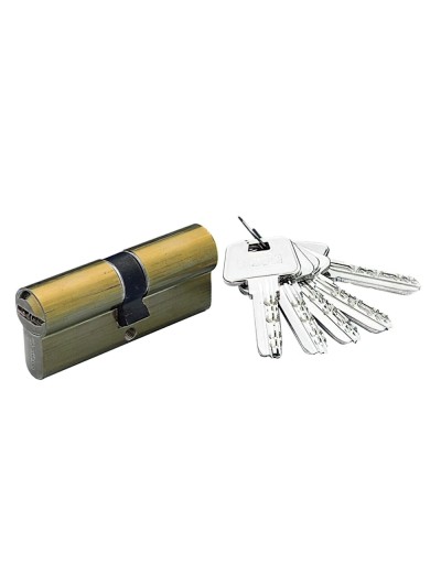 Cilindro Yale Seguridad YL-6 35x45/r15,0 Latonado