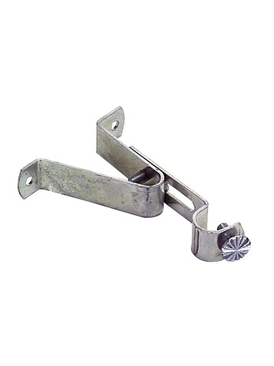 Soporte Barra 12 mm.Ø Cromo  Frontal Extensible
