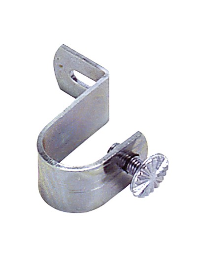 Soporte Barra 16 mm.Ø Cromo  Techo