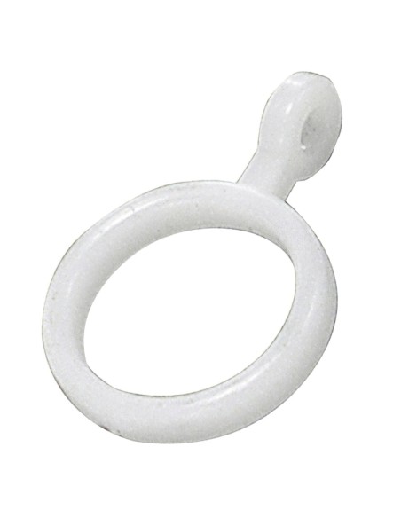 Anillas Dobles Cortina Blanca Ø Interior 20 mm.