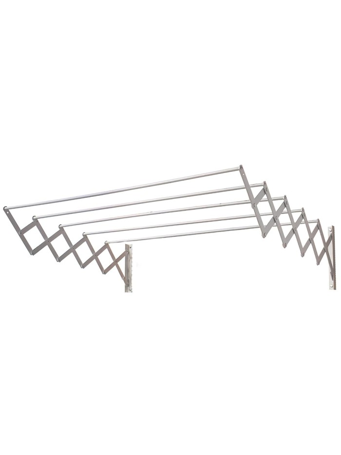 Tendedero Extensible Pared Aluminio 1,00  Metros