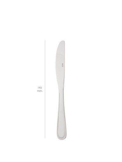 Cuchillo Postre Valencia 192 mm.Caja 12 unidades