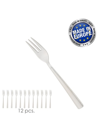 Tenedor Postre Flair 159 mm.Caja 12 unidades