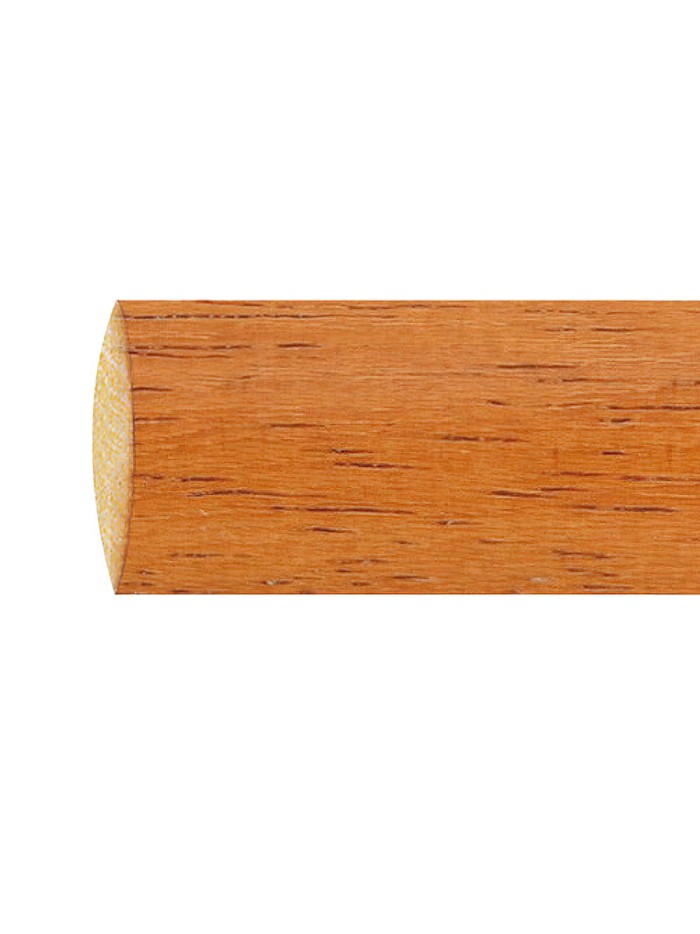 Barra Madera Lisa 1,8 Metros x 28 mm. Teca