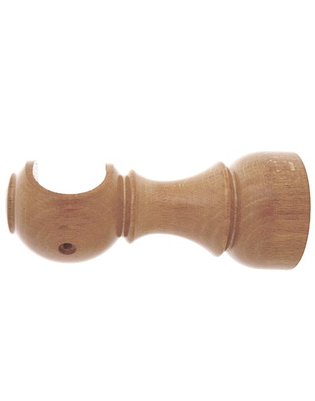 Soporte Madera Liso Abierto 28x128 mm. Pino