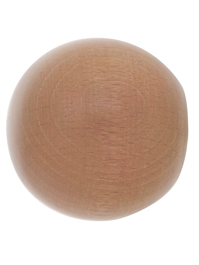Terminal Madera Esfera 28x55 mm. Pino