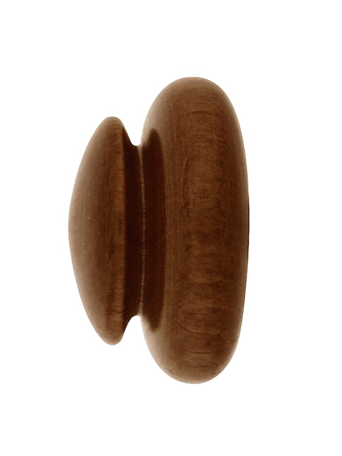 Terminal Madera Especial 28x43 mm. Nogal