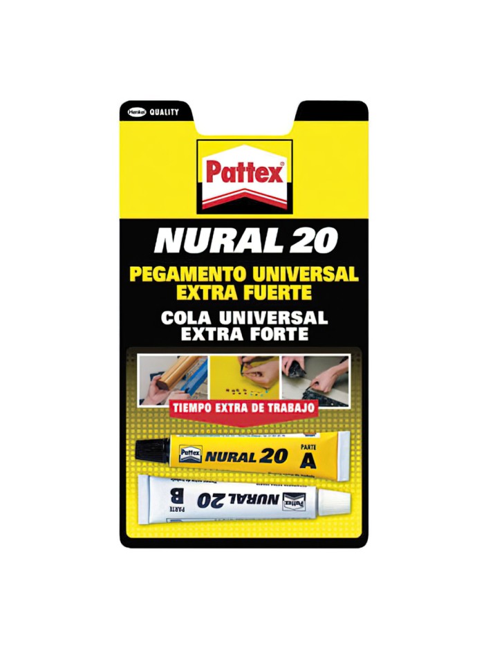 Nural- 20  Blanco Transparente 22 ml (2 Tubos 11+11 ml)