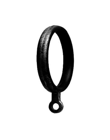 Anilla Forja Ø 20 mm. Zamack Negro    Bolsa 10 Unidades