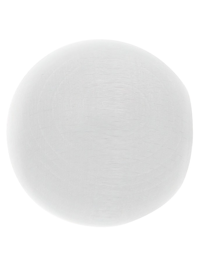 Terminal Madera Esfera 20x40 mm. Blanco