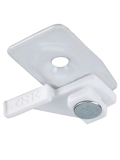 Soporte Techo Con Estribo Para Riel P950 Blanco