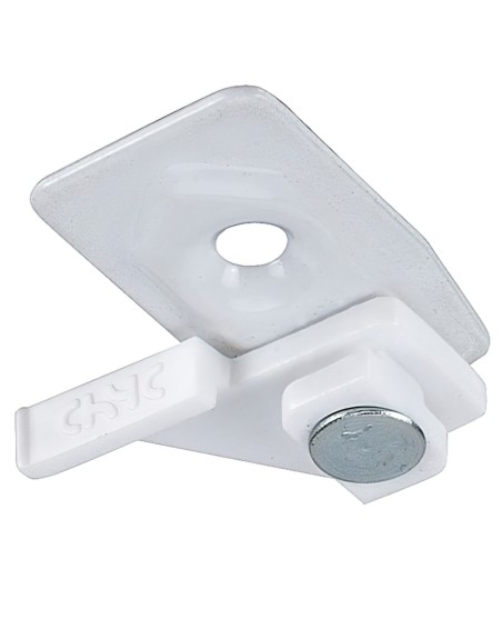 Soporte Techo Con Estribo Para Riel P950 Blanco