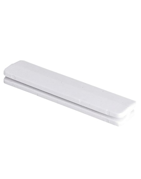 Empalme Para Riel Aluminio P950 Blanco
