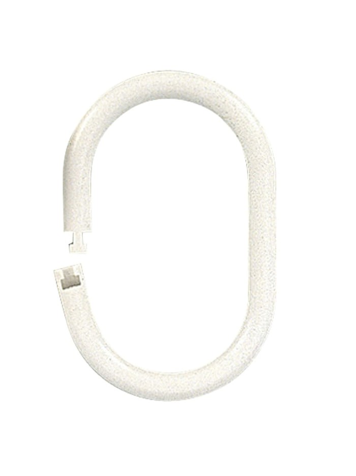 Anilla Baño Oval 18 mm. (Bolsa 100 Unidades) Blanca