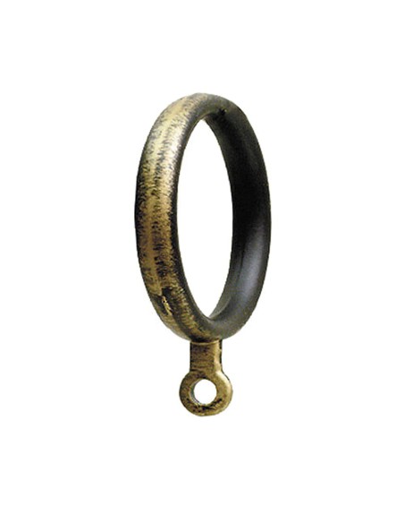 Anilla Forja Ø 20 mm. Zamack Negro / Dorado Bolsa 10 Unidades