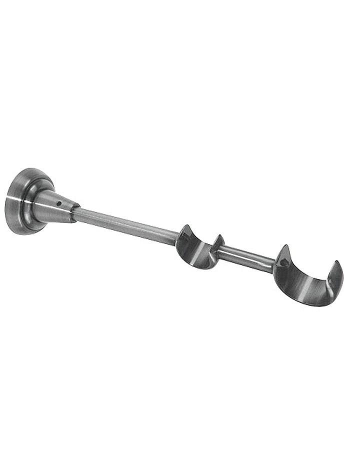 Soporte Zirconio Doble 28-20 mm. Niquel Mate Soporte Zirconio Doble 28-20 mm. Niquel Mate