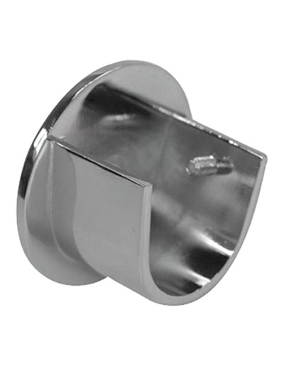 Soporte Zirconio Lateral 28 mm. Niquel Mate (2 Piezas)