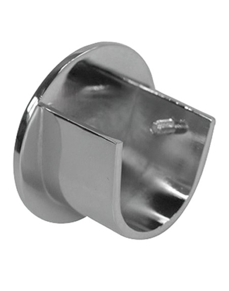 Soporte Zirconio Lateral 28 mm. Niquel Mate (2 Piezas)