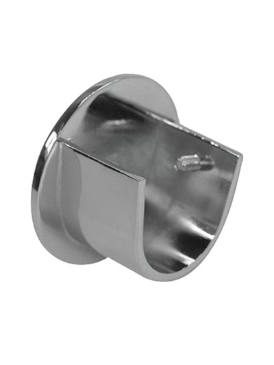 Soporte Zirconio Lateral 20 mm. Niquel Mate (2 Piezas)