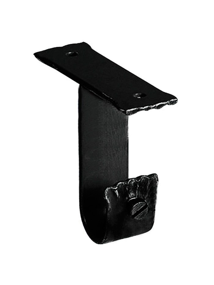 Soporte Techo Forja Ø 28 mm. Negro Juego 2 Piezas Soporte Techo Forja Ø 28 mm. Negro Juego 2 Piezas