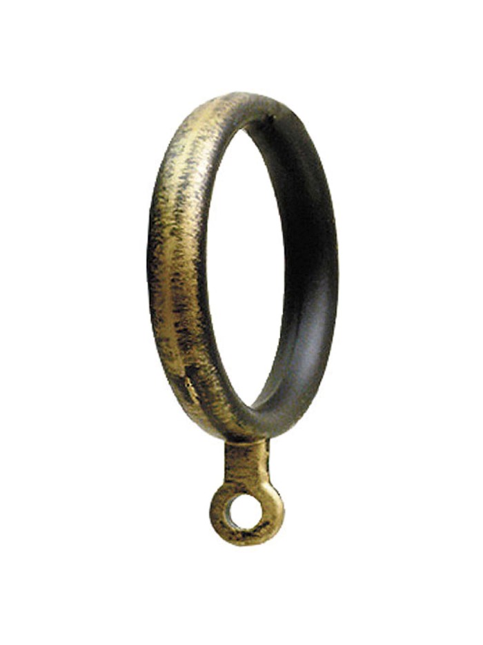 Anilla Forja Ø 28 mm. Negro / Dorado Bolsa 10 Unidades.