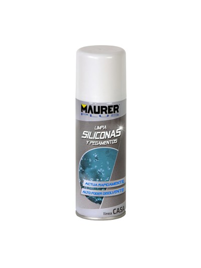 Spray Limpiador Silicona / Pegamentos Maurer 200 Ml.
